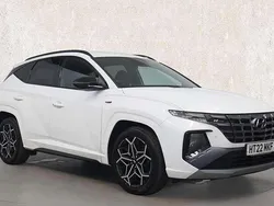 White Used 2022 Hyundai Tucson N Line SUV | £19,991 (A bit pricey)