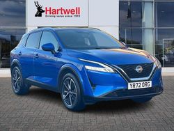 Blue Used 2022 Nissan Qashqai Tekna SUV | £17,389 (Fair price)