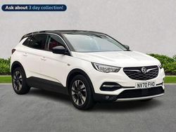White Used 2020 Vauxhall Grandland X SRi SUV | £11,190 (Good price)