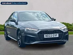 Grey Used 2022 Audi A4 Black Edition Sedan | £23,398 (Fair price)