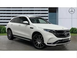 White Used 2022 Mercedes EQC400 AMG line SUV | £26,750 (Good price)
