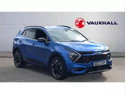 Blue Used 2022 Kia Sportage GT-Line SUV | £20,768 (Fair price)