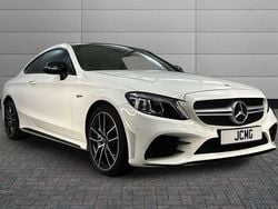 White Used 2021 Mercedes C43 AMG Premium Plus Coupe | £35,000 (Fair price)