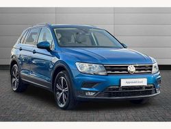 Blue Used 2019 VW Tiguan SE SUV | £17,495 (Fair price)