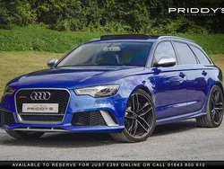 Blue Used 2014 Audi RS6 Comfort Estate | £32,970 (Fair price)