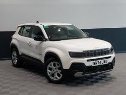 White Used 2024 Jeep Avenger Altitude SUV | £17,998 (A bit pricey)