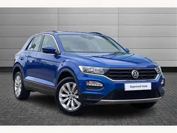 Blue Used 2018 VW T-Roc SE SUV | £14,295 (Fair price)