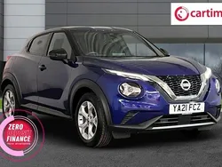 Blue Used 2021 Nissan Juke N-Connecta SUV | £13,990 (Good price)