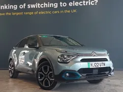 Blue Used 2022 Citroën e-C4 Shine Hatchback | £14,998 (Fair price)