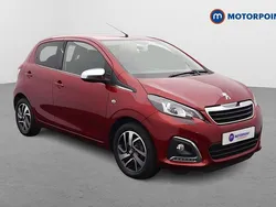 Red Used 2021 Peugeot 108 Collection Hatchback | £8,699 (Fair price)