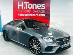 Grey Used 2018 Mercedes E220 AMG line Coupe | £22,995 (Expensive)