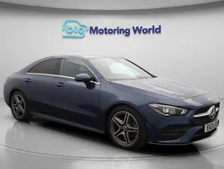 Blue Used 2021 Mercedes CLA180 AMG line Sedan | £23,200 (Good price)