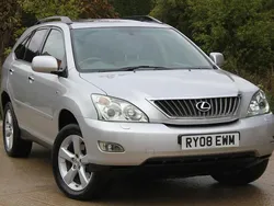 Classic silver metallic Used 2008 Lexus RX350 SUV | £5,995
