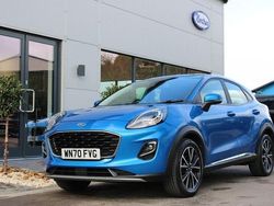Blue Used 2020 Ford Puma Titanium SUV | £11,778 (Fair price)