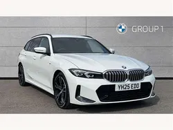 White Used 2025 BMW 320 M Sport Estate | £35,050 (Fair price)