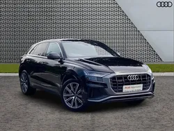 Black Used 2022 Audi Q8 S-Line SUV | £42,995 (Good price)
