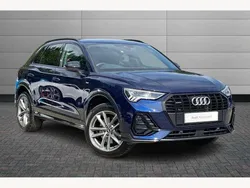 Navarra blue Used 2022 Audi Q3 Black Edition SUV | £34,950 (Fair price)