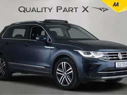 Blue Used 2021 VW Tiguan Elegance SUV | £19,280 (Good price)