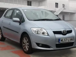 Blue Used 2007 Toyota Auris Hatchback | £4,450 (Fair price)
