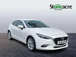 White Used 2018 Mazda 3 Inclusive Hatchback | £12,000 (A bit pricey)