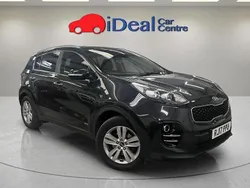 Black Used 2017 Kia Sportage 2 SUV | £9,990 (Good price)