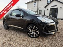 Black Used 2017 DS Automobiles DS3 Connected Chic Hatchback | £2,999 (Super price)