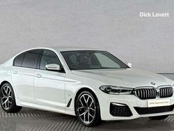 White Used 2023 BMW 520 M Sport Sedan | £29,300 (Fair price)