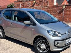Silver Used 2014 VW up! high up! Hatchback | £5,995 (Fair price)