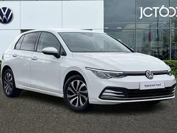 White Used 2021 VW Golf VIII Active Hatchback | £16,528 (Fair price)