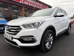 White Used 2018 Hyundai Santa Fe Premium SUV | £16,990 (Super price)