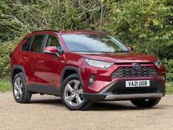 Red Used 2021 Toyota RAV4 Hybrid Design SUV | £23,270 (Good price)