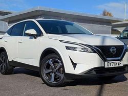 White Used 2021 Nissan Qashqai N-Connecta SUV | £16,890 (Fair price)