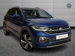 Blue Used 2022 VW T-Cross R-line SUV | £17,690 (Fair price)