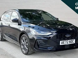 Black Used 2022 Ford Focus ST-Line Estate | £14,105 (Fair price)