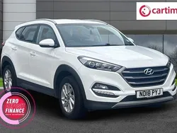 White Used 2018 Hyundai Tucson SE SUV | £10,695 (Good price)