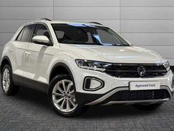 Pure white New 2025 VW T-Roc Match SUV | £29,795 (Super price)