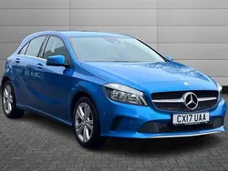Blue Used 2017 Mercedes A180 Executive Hatchback | £12,870 (Good price)