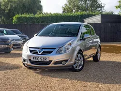 Silver Used 2010 Vauxhall Corsa Hatchback | £2,000 (Fair price)