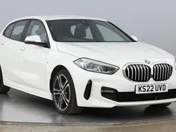 White Used 2022 BMW 118 M Sport Hatchback | £21,699 (Fair price)
