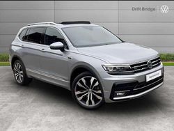 Silver Used 2021 VW Tiguan Allspace R-line SUV | £26,995 (Fair price)