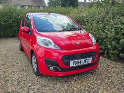 Red Used 2014 Peugeot 107 Active Hatchback | £3,795 (Fair price)