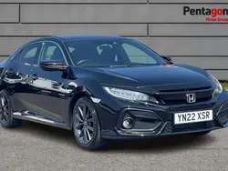 Black Used 2021 Honda Civic SR Hatchback | £14,345 (Fair price)