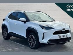 White Used 2023 Toyota Yaris Hybrid SUV | £24,122 (A bit pricey)
