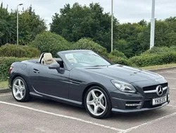 Grey Used 2015 Mercedes SLK350 AMG Cabriolet | £19,990 (Expensive)