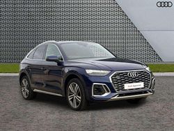 Blue Used 2021 Audi Q5 Sportback S-Line SUV | £29,195 (Fair price)