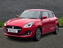 Red Used 2021 Suzuki Swift SZ5 Hatchback | £16,495 (A bit pricey)