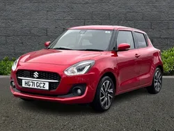 Red Used 2021 Suzuki Swift SZ5 Hatchback | £16,495 (A bit pricey)
