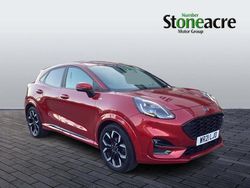 Red Used 2021 Ford Puma Gen-E ST-Line X Hatchback | £13,771 (Fair price)