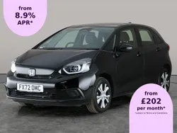Black Used 2022 Honda Jazz Hybrid Hatchback | £15,876 (Fair price)
