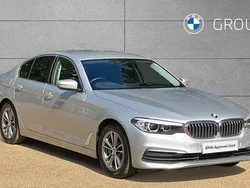 Silver Used 2020 BMW 530e Comfort Edition Sedan | £17,995 (Fair price)